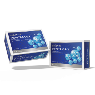 Dellavita Pentamag (5-Magnezyum Kompleksi), 60 Tablet