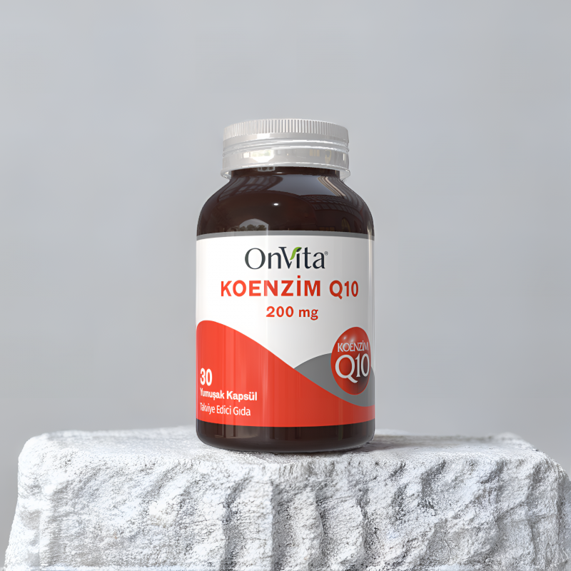 Q10 Koenzim 200 Mg 30 Yumuşak Kapsül